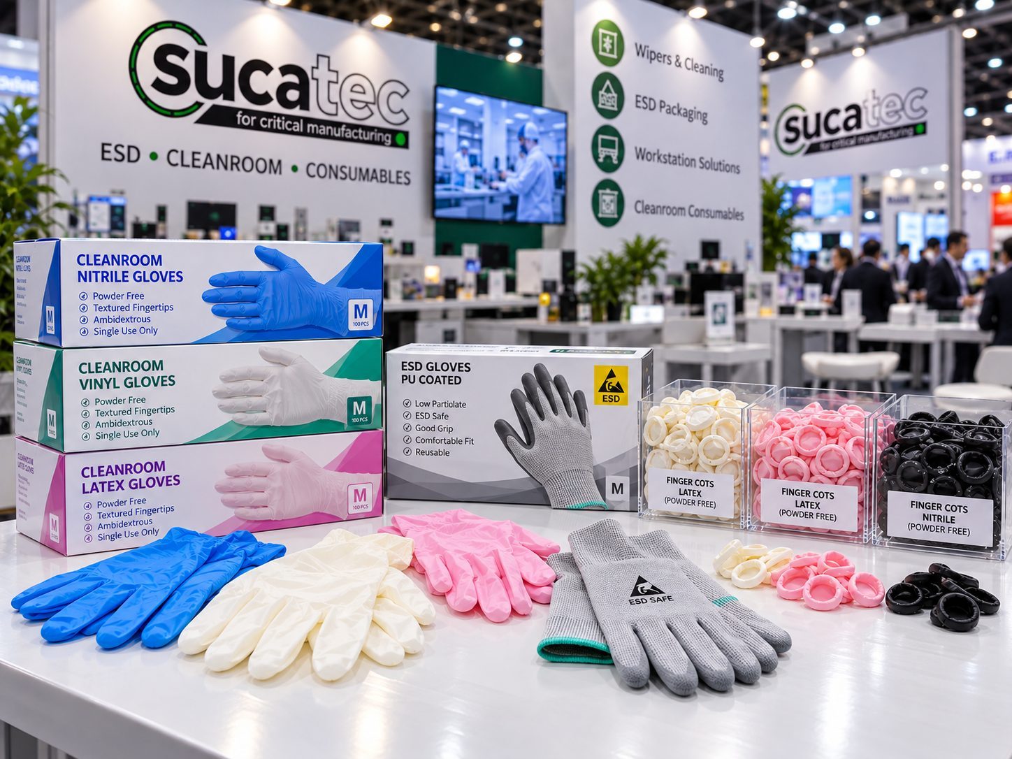 Cleanroom gloves