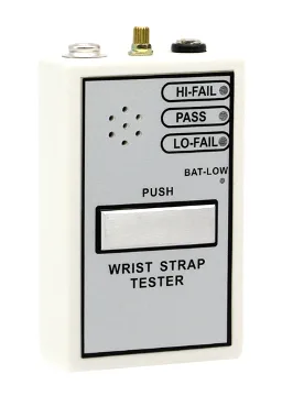 Wrist strap tester