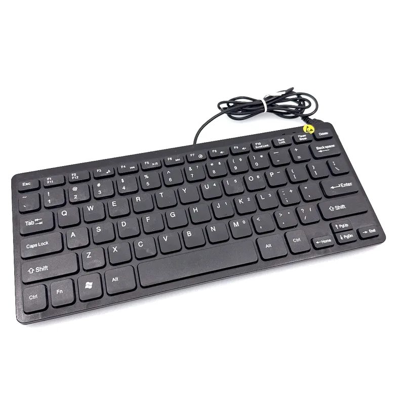 ESD Keyboard with cord no number pad
