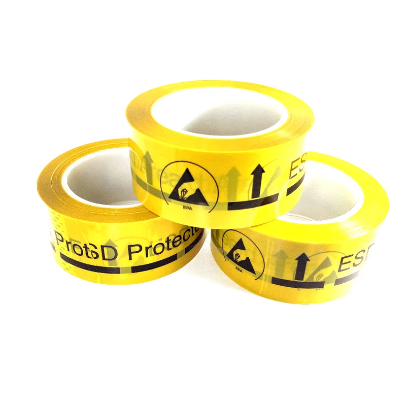 ESD Yellow floor adhesive tape