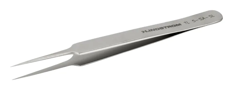 Stainless Steel Economy Tweezers Style 5A with Sharp and FineTips