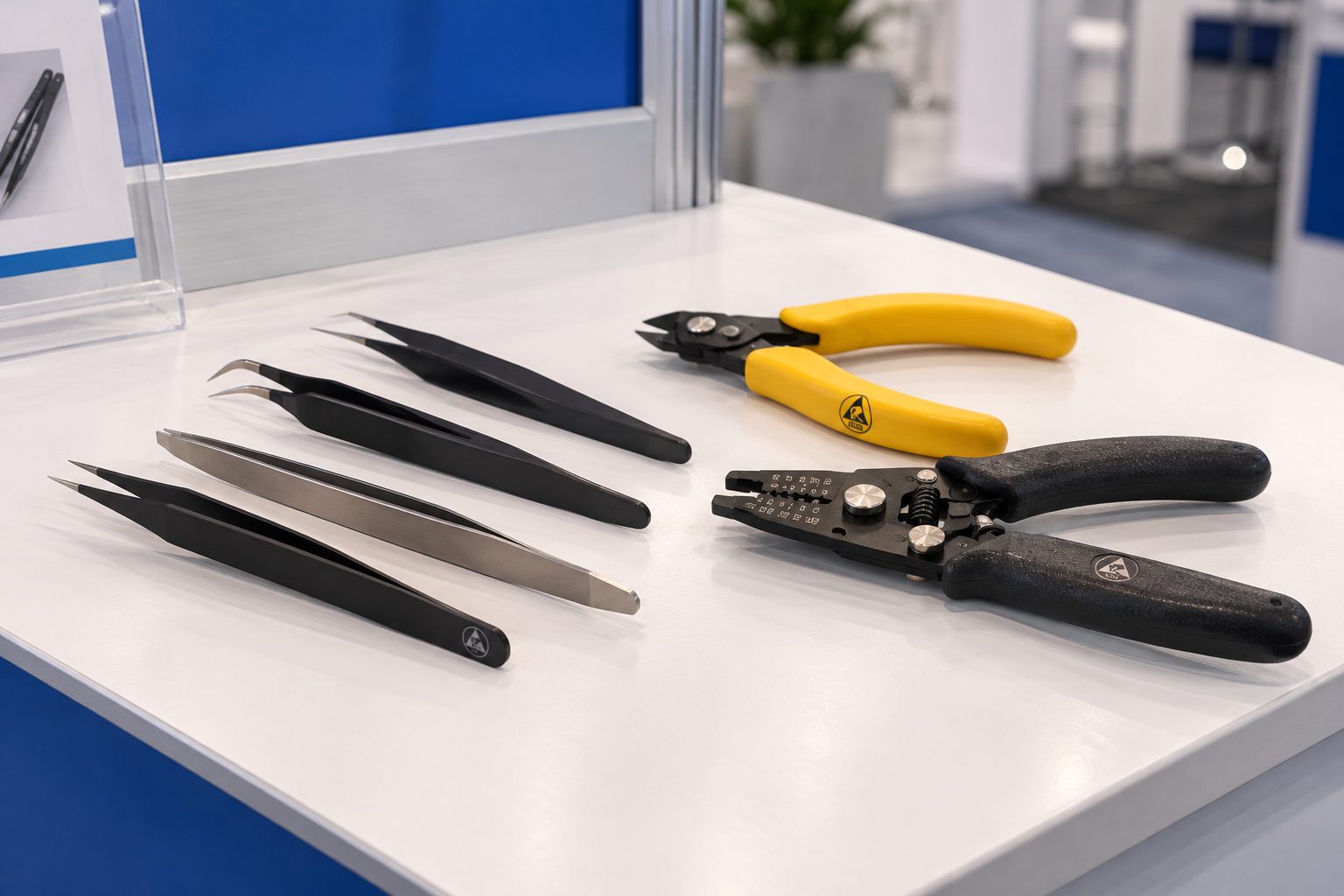 Tweezers and hand tools
